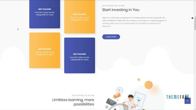 Ivy School -“ Education, University and School WordPress Theme смотреть онлайн