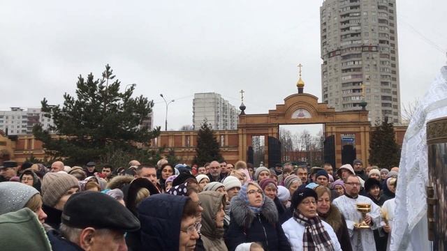 2020 01 19 Богоявление. Освящение воды смотреть онлайн