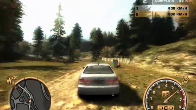 NFS Most Wanted - Boss Fight Blacklist No. 05 Webster - El Diablo en Corvette смотреть онлайн