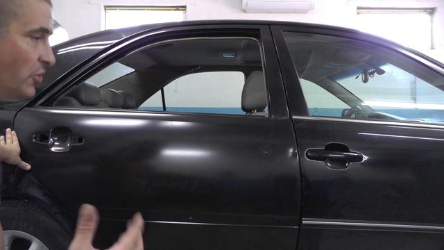 Toyota Camry. Не совсем правильная регулировка дверей. смотреть онлайн