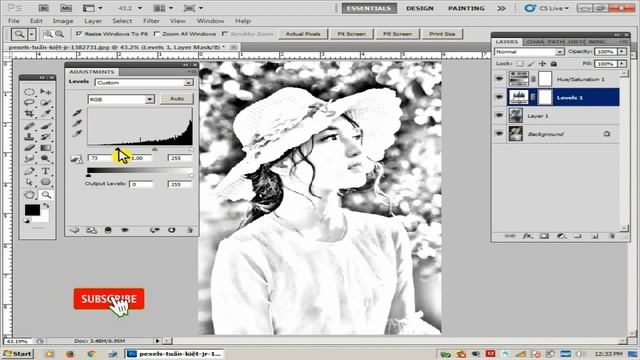 Learn to use photoshop to make a pencil sketch style drawing using adobe effects смотреть онлайн