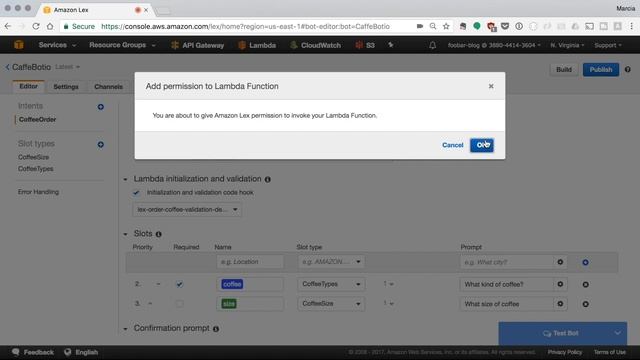 AWS Lex validation with AWS Lambda | Part 2 | FooBar смотреть онлайн