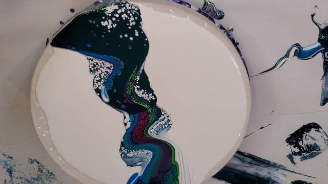 #237 - Prizm Pour Negative Space #Swipe | #Colourarte #BloomSwipe #Bloom #PrizmPour #BoomGel