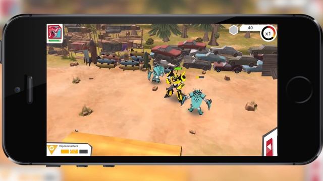 Обзор игры Transformers: Robots in Disguise для (iOS/Android) смотреть онлайн