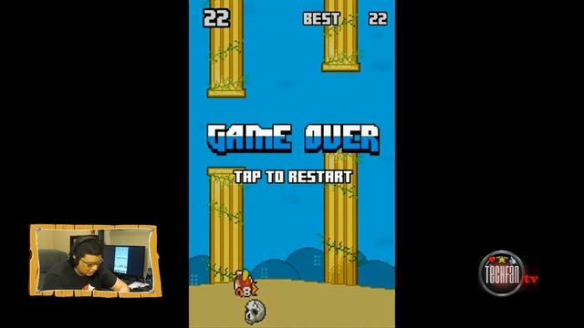 Splashy Fish: Adventures of a Tiny Bird Fish (iPhone gameplay) - Clone of the Flappy Part 1 смотреть онлайн