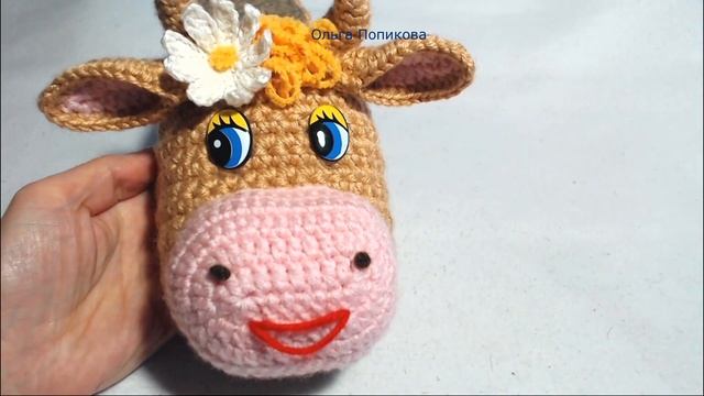 ТАПОЧКИ "БУРЁНКА и БЫЧОК" Вязание крючком (МК № 94) смотреть онлайн