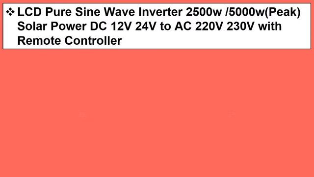 Top 5 Best Solar Power Inverter 2021 смотреть онлайн