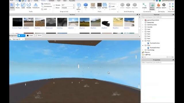 ?Realistic RAIN! in ROBLOX Studio | how to make? смотреть онлайн