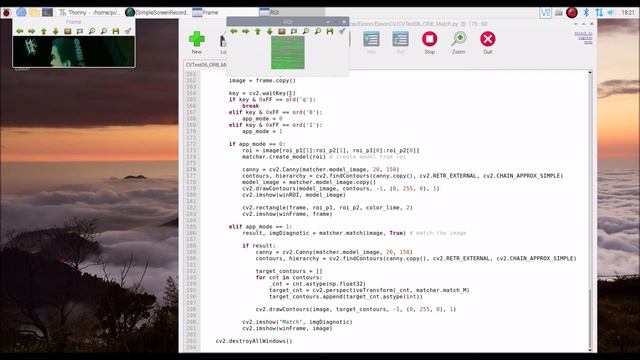 DIY: 樹莓派 Raspberry Pi Python OpenCV ORB Pattern Matching смотреть онлайн