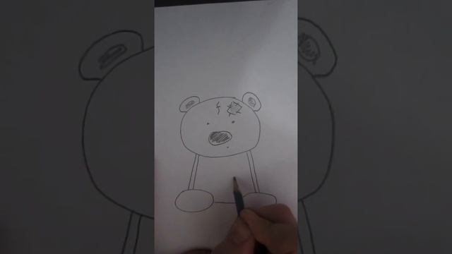 Как нарисовать мишку смотреть онлайн
