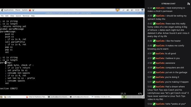 Programming a DOS Twitch Bot: Part 27 (Twitch and parsing) смотреть онлайн