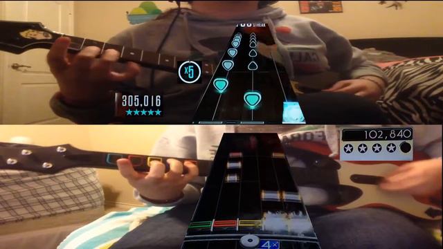 Guitar Hero: Live vs Rock Band 2 Chart Comparison - Girls Not Grey by AFI - Expert смотреть онлайн