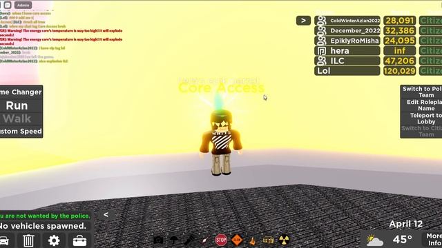 Roblox | Взрываю ядро на 2-х зимних картах и сбегаю разными методами! смотреть онлайн