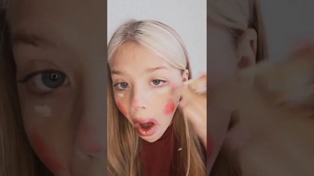 лёгкий нюдовый макияж в школу за 30 секунд смотреть онлайн