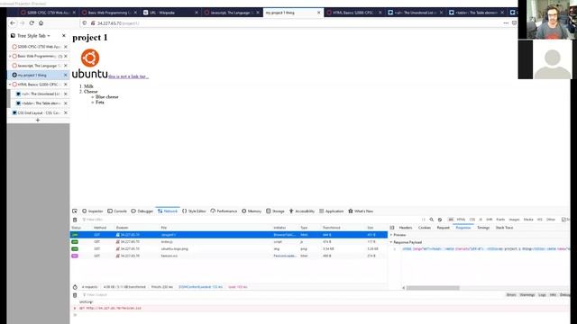 08.31.20 Web App Programming Clemson CPSC 3750 fall 2020 смотреть онлайн