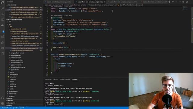 Angular Material - Custom Form Field Control [Advanced, 2020, Pt.2] смотреть онлайн