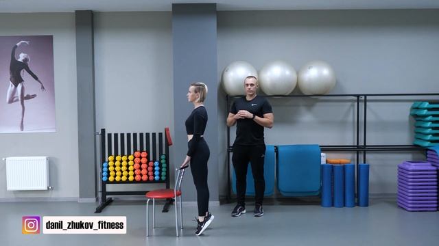 Подъемы на носки в трёх вариациях (стоя, с опорой)