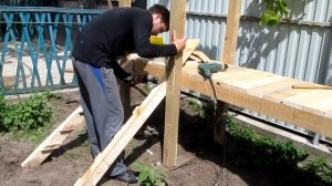 горка для детской площадки своими руками часть 1