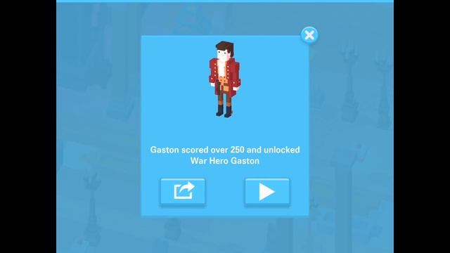 Disney Crossy Road Secret Character - WAR HERO GASTON - Beauty And The Beast Update смотреть онлайн