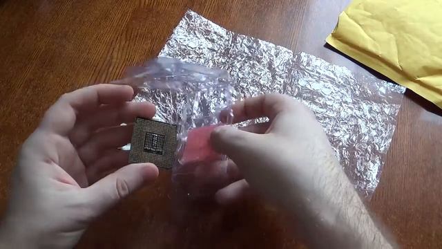 Посылка из Китая № 288. Процессор Intel Xeon E5440. смотреть онлайн