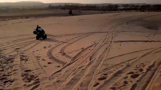 РАССВЕТ. Пустыня во Вьетнаме! Белые дюны Муйне (White Sand Dunes Muine) смотреть онлайн