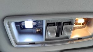 Плавное выключение света в салоне авто