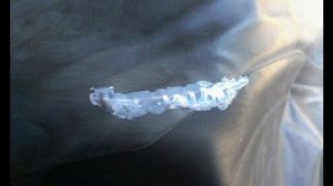 Быстрый ремонт большого пореза резиновой лодки