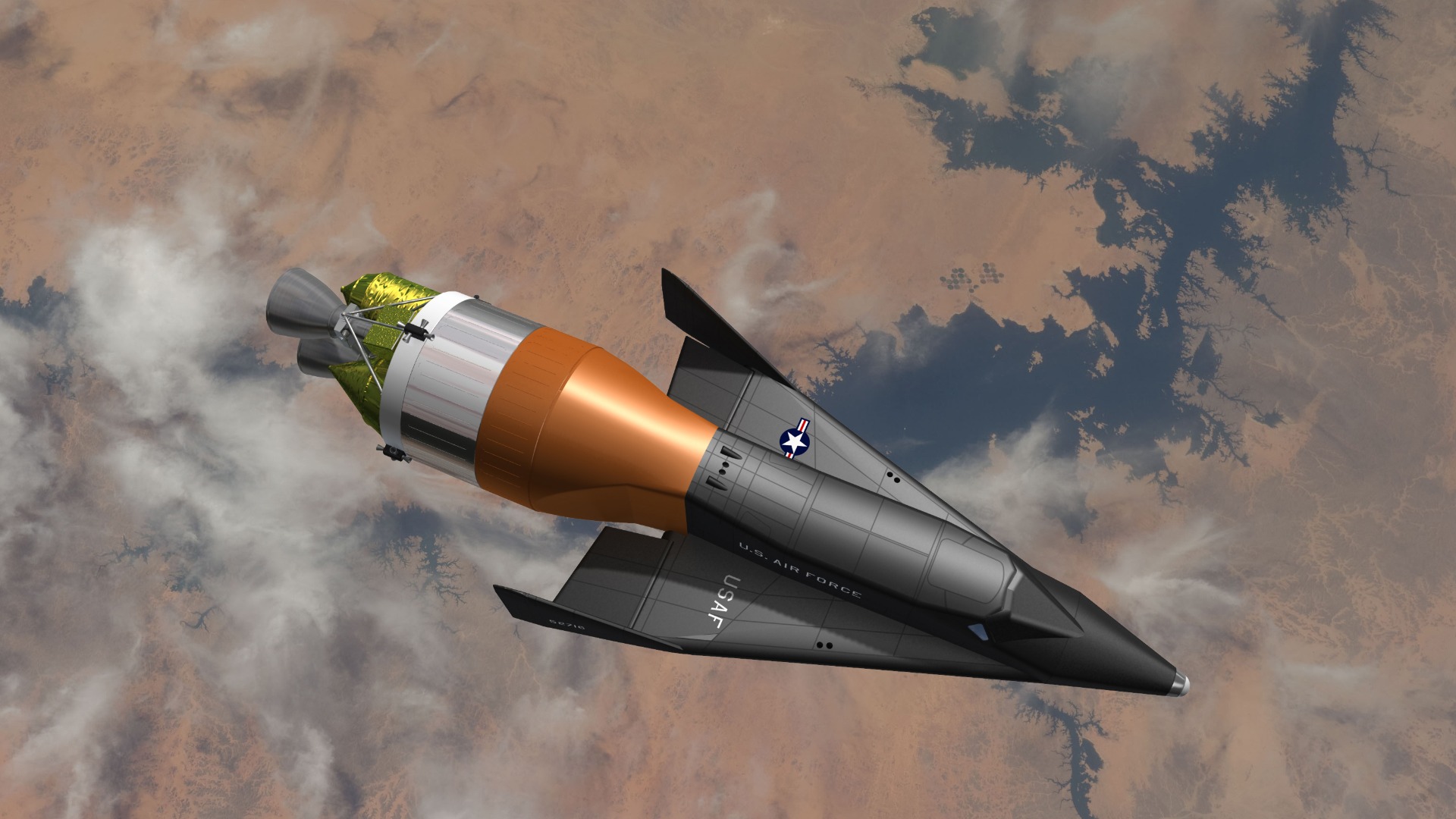 X-20 Dyna-Soar. Космический бомбардировщик США