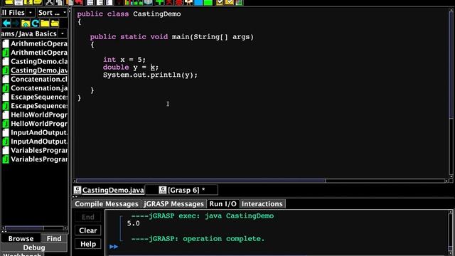 Casting in Java (Java Basics) - AP Computer Science A MasterClass смотреть онлайн