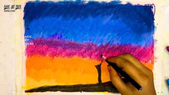 How To Draw A Cute Lonely Girl In Rainy Season Enjoying Rain||Pastel Drawing Techniques|| смотреть онлайн