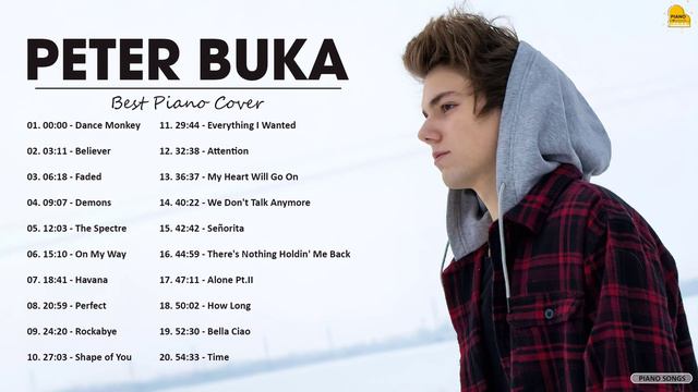 Peter Buka Greatest Hits Full Album 2021 - Best Piano Cover By Peter Buka смотреть онлайн