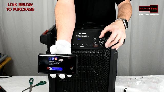 ION Pathfinder 2 Rechargable 100W IPX5 Bluetooth Speaker | JoeteckTips смотреть онлайн