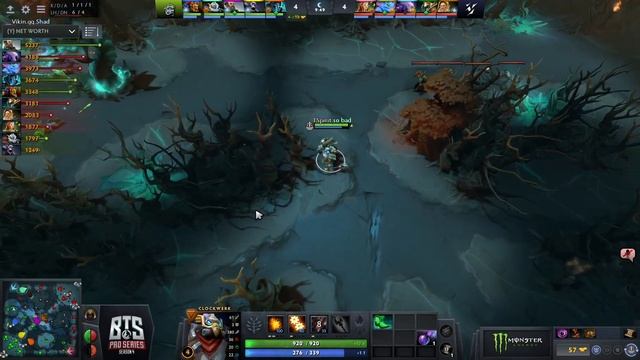 Vikin.gg vs Team Spirit Game 1 - BTS Pro Series 4 EU/CIS: GRAND FINALS w/ T-Panda & TeaGuvnor смотреть онлайн