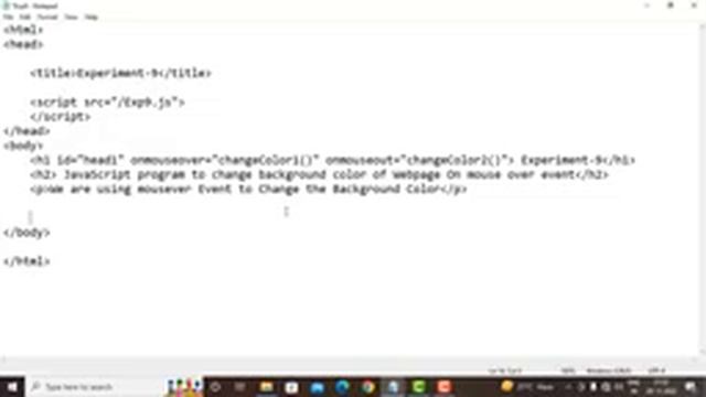 How to Write HTML Code along with JavaScript without VSCode смотреть онлайн