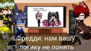 🔆Реакция Фнафа на Данганронпу🔆 ~Gacha Club~ [FNAF]