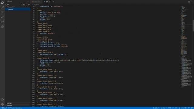 How to Create a Preloader Animation Effect using HTML & CSS | Lego Pre-loader Animation | #preloade смотреть онлайн