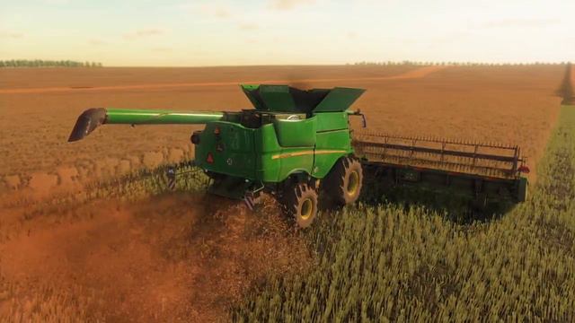 FS22 / Map Koshmak / Большая уборочная рапса №3