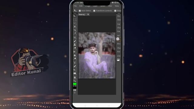 Photoshop on smartphone ? Photopea Light Blue Effect Photo Editing/ mobile me Photoshop kese chalay смотреть онлайн