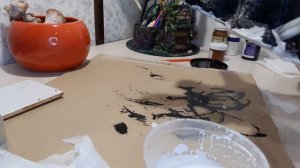 DIY пенёк своими руками из папье-маше.