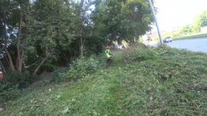 #Stihl fs450  #покос  супер диском вот чем косить траву высокую легче увеличиваем скорость и обьемы