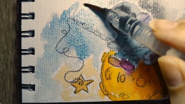 ?✨ Рисунок - Приключение Кавайного Космонавта: За Звёздами и За Горизонтом! #Акварель #Исследовани смотреть онлайн