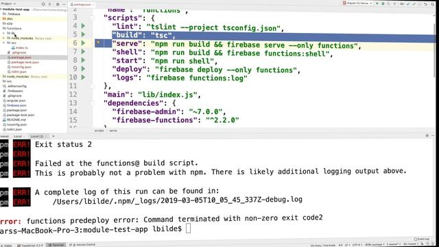 Advanced Web Apps 2019 Firebase Functions | S2P4 | First Deploy my first Function to Firebase смотреть онлайн