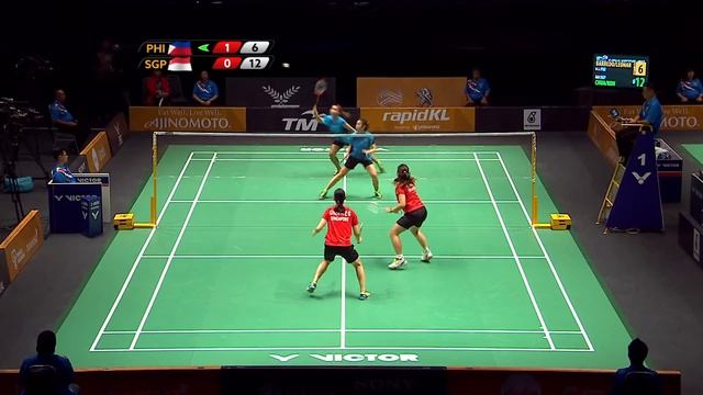 KL2017 29th SEA Games | Badminton - Women's Doubles - PHI ?? vs SGP ?? | 26/08/2017 смотреть онлайн