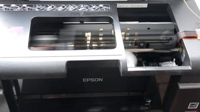 Энкодерная лента. Принтер EPSON Р50, стучит, рычит... смотреть онлайн