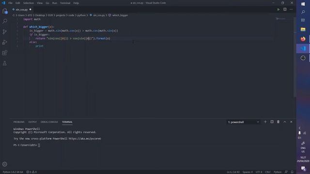 Codebymath with Python - sin(cos(x)) and cos(sin(x)) смотреть онлайн