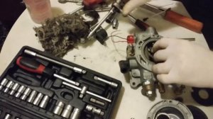 Omvl Reducer Open and Cleanning