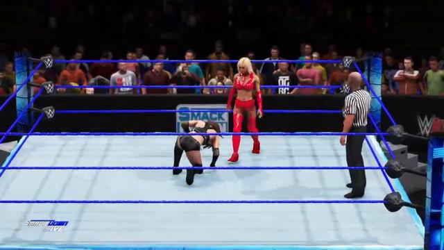 WWE 2K20 SMACKDOWN CHELSEA GREEN VS CARMELLA