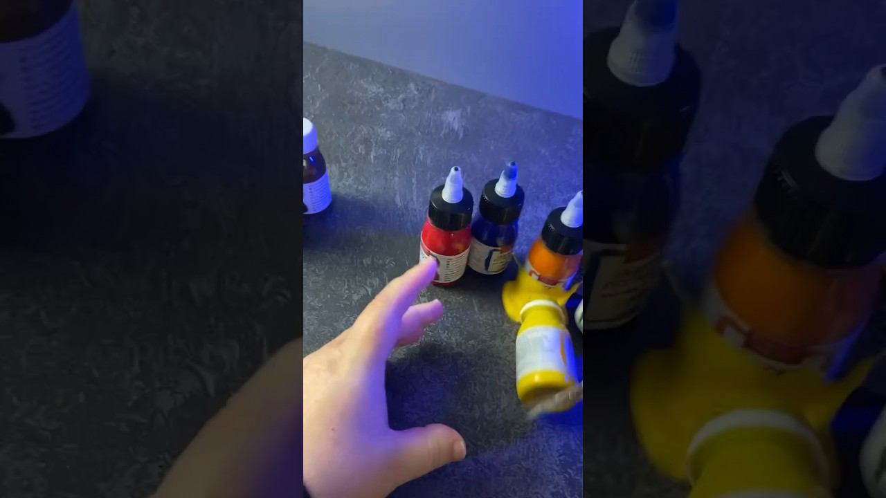 Как я выкрашивала краски для аэрографа ♀️ смотреть онлайн