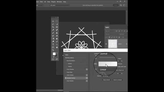 Creating Random Design in Photoshop CC 2023 смотреть онлайн
