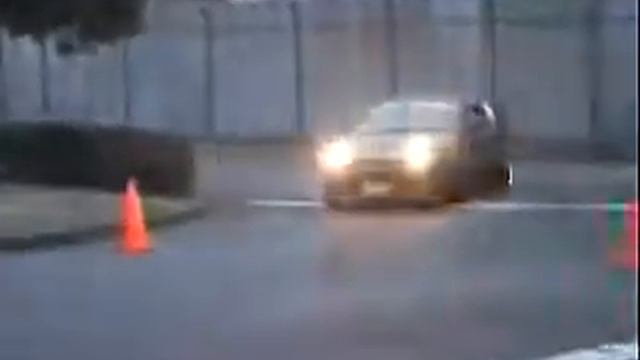 Toyota Corolla AE86 slalom смотреть онлайн